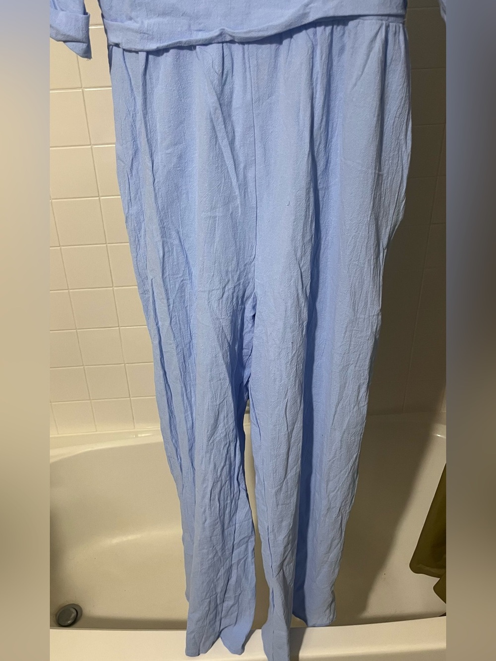 Light Blue Jumpsuit - Picture 6 of 13